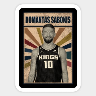 Sacramento Kings Domantas Sabonis Sticker